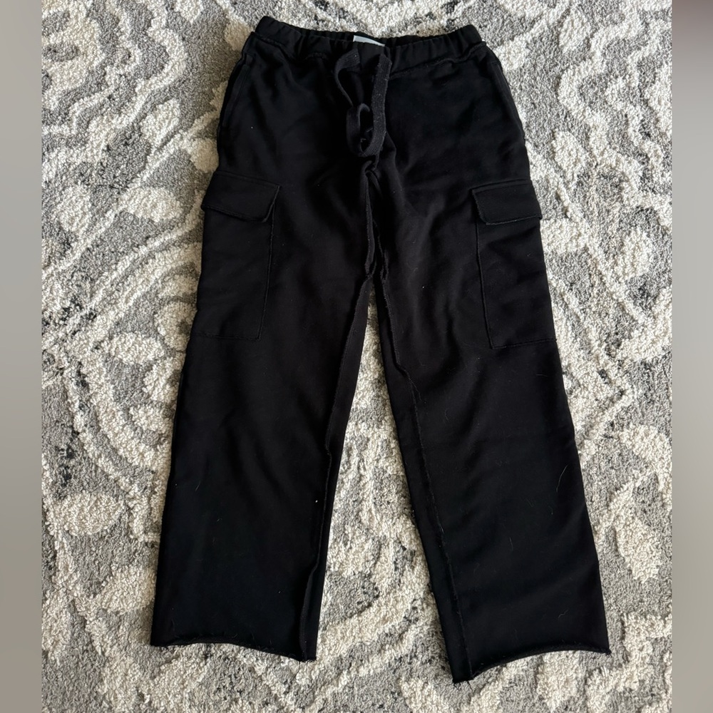 Carhartt Black Wide Leg Cargo Pants